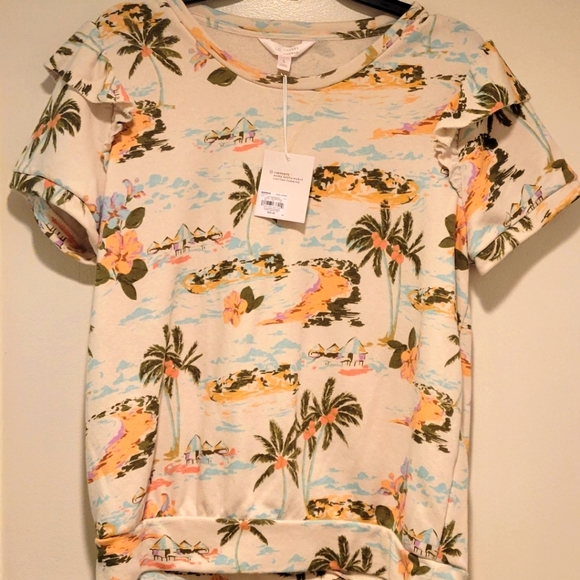 LC Lauren Conrad Tops - 👕Lauren Conrad Terry T-Shirt⛱